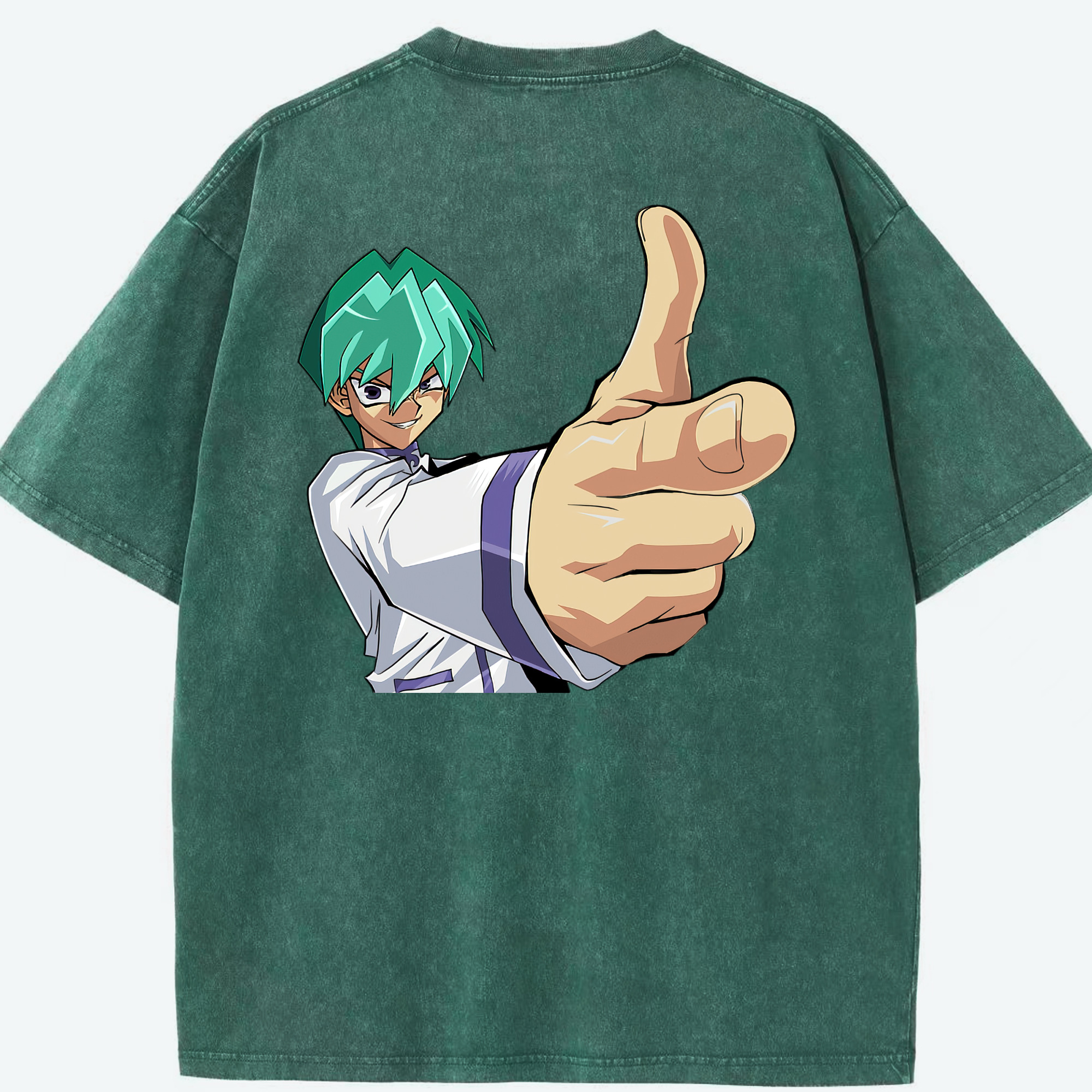 （画像用） 遊☆戯☆王 Yu-Gi-Oh! 綿100% ヴィンテージ風 半袖Tシャツ（背面プリント）